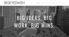 Desktop Screenshot of bigeyedwish.com